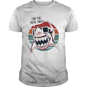 Im The Real Mup Cool Shark Lovers Ocean Beach  Women Men Shirts